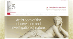 Desktop Screenshot of drkarimbenitez.com