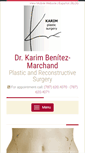 Mobile Screenshot of drkarimbenitez.com